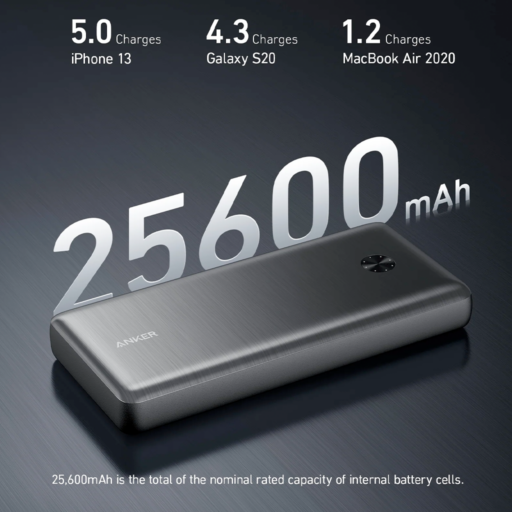 پاوربانک انکر 26000 مدل - 747 (PowerCore با قابلیت شارژ لپ‌تاپ) Anker-A1291