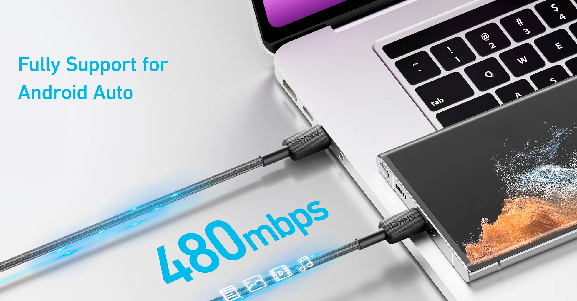 Anker 322 USB-C to USB-C Fast Charging Cable