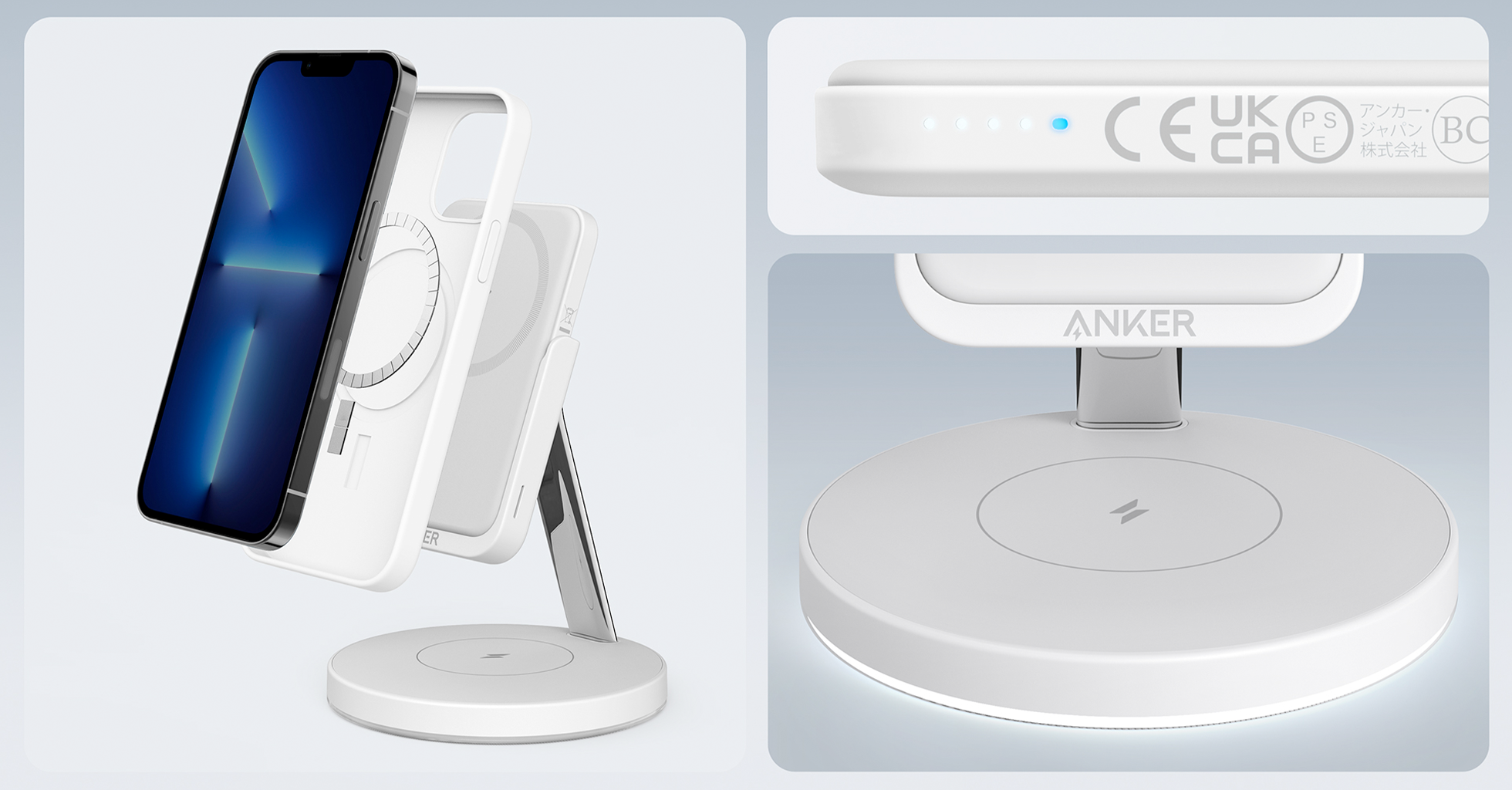 Anker Magnetic Wireless Charger 633 - MagGo