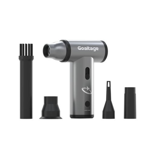 Goaltage AD01 TurboClean 80W Air Duster Goaltage AD01 TurboClean 80W Air Duster with High-Speed Motor, USB-C Cable, Battery Indicator and Portable Functionality GT-AD01-80W