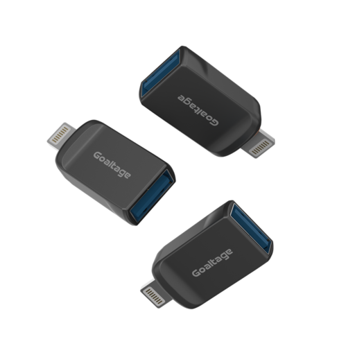 Goaltage ADP02 QuickSync USB-A to Lightning OTG Adapter Goaltage ADP02 QuickSync USB-A to Lightning OTG Adapter with Wide Compatibility and High-Speed Data Transfer Functionality GT-ADP02-ATL