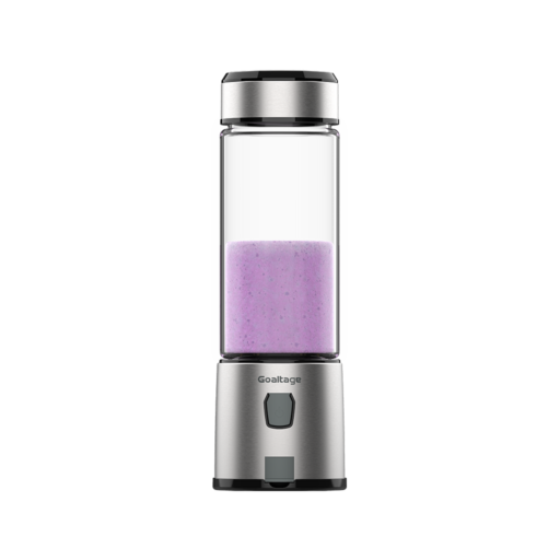 Goaltage BLND01 BlendMaster Portable Blender Goaltage BLND01 BlendMaster Portable Blender with Powerful Ice-Crushing Blades, Rechargeable Battery, Shock Resistant Glass and Self-Cleaning Functionality GT-BLND01-126W