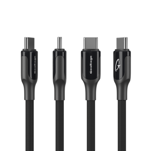 Goaltage CA01 USB-C to USB-C Super-Fast Charging Cable Goaltage CA01 USB-C to USB-C Super-Fast Charging Cable with E-Marker Chip and 480Mbps Data Transfer Functionality GT-CA01-CTC120CM