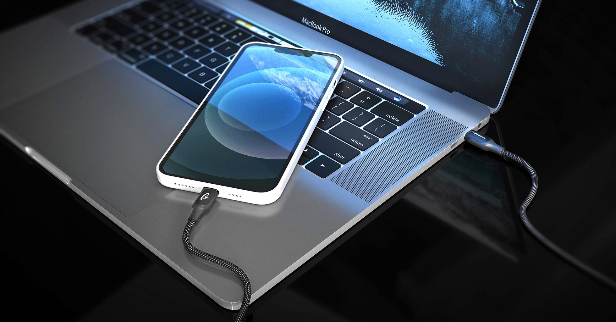 Goaltage CA01 USB-C to Lightning Fast Charging Cable with E-Marker Chip and 480Mbps Data Transfer Functionality