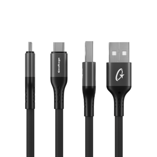 Goaltage CA02 USB-A to USB-C Charging Cable Goaltage CA02 USB-A to USB-C Charging Cable with 30K+ Bend Life Span and Data Transfer Functionality GT-CA02-ATC120CM
