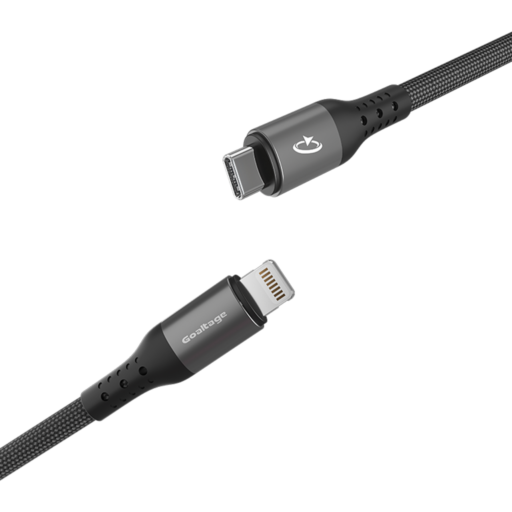 Goaltage CA02 USB-C to Lightning Fast Charging Cable Goaltage CA02 USB-C to Lightning Fast Charging Cable with E-Marker Chip and 480Mbps Data Transfer Functionality