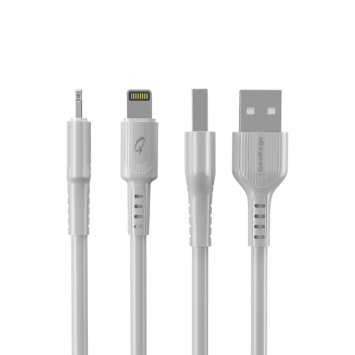 Goaltage CA03 USB-A to Lightning Charging Cable Goaltage CA03 USB-A to Lightning Charging Cable with Great Bending LifeSpan and Data Transfer Functionality GT-CA03-ATL100CM