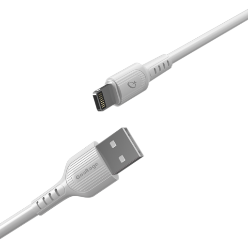 Goaltage CA03 USB-A to Lightning Charging Cable Goaltage CA03 USB-A to Lightning Charging Cable with Great Bending LifeSpan and Data Transfer Functionality GT-CA03-ATL100CM