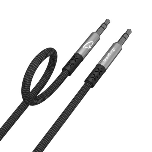Goaltage CA04 3.5 mm Audio Audio Cable Goaltage CA04 3.5 mm Audio Audio Cable with Great Bending LifeSpan and Audio Connector Functionality GT-CA04-ATA120CM