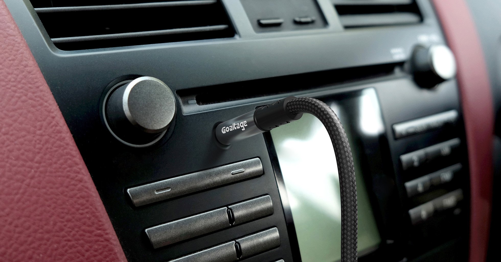 Goaltage CA04 3.5 mm Audio Audio Cable with Great Bending LifeSpan and Audio Connector Functionality