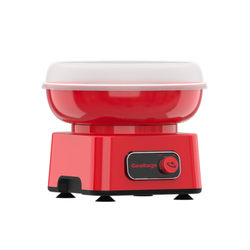 Goaltage CCM01 FluffMagic Cotton Candy Maker Goaltage CCM01 FluffMagic Cotton Candy Maker with Customizable Colors, Quick Preparation, Compact Design, ON/OFF Switch and Easy Maintenance Functionality GT-CCM01