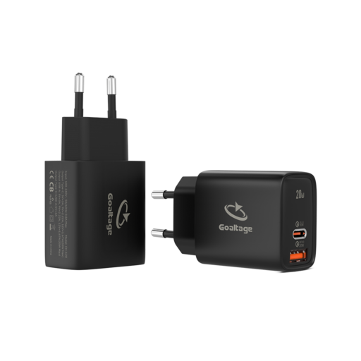 Goaltage CH01 20W Wall Charger Goaltage CH01 20W Wall Charger with Safety Protection and Dual-Port Functionality