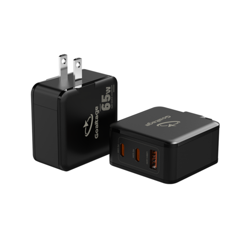 Goaltage CH02 Super-Fast 65W GaN Wall Charger Goaltage CH02 Super-Fast 65W GaN Wall Charger with Safety Protection and Multi-Port Functionality GT-CH02-65WGAN