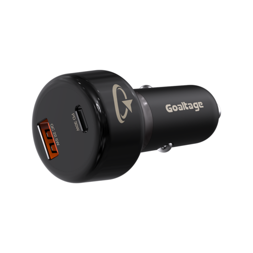 Goaltage CH03 55W Car Charger Goaltage CH03 55W Car Charger with Safety Protection and Dual-Port Functionality GT-CH03-55W