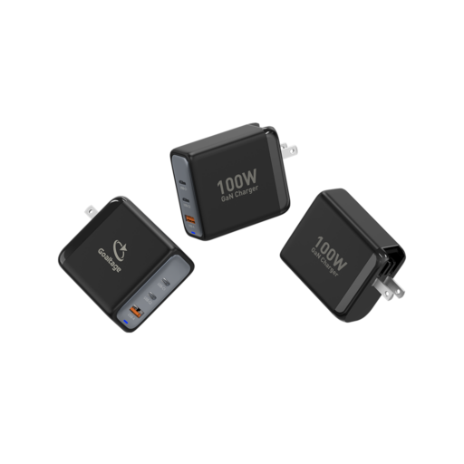 Goaltage CH06 Super-Fast 100W GaN Wall Charger Goaltage CH06 Super-Fast 100W GaN Wall Charger with Safety Protection and Multi-Port Functionality GT-CH06-100WGAN