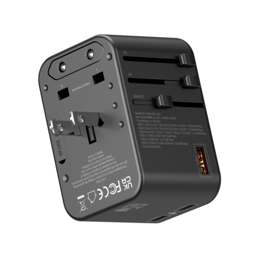 Goaltage CH09 65W GaN Wall Charger Goaltage CH09 65W GaN Wall Charger with Safety Protection and Multi-Port Functionality GT-CH09-65WGAN