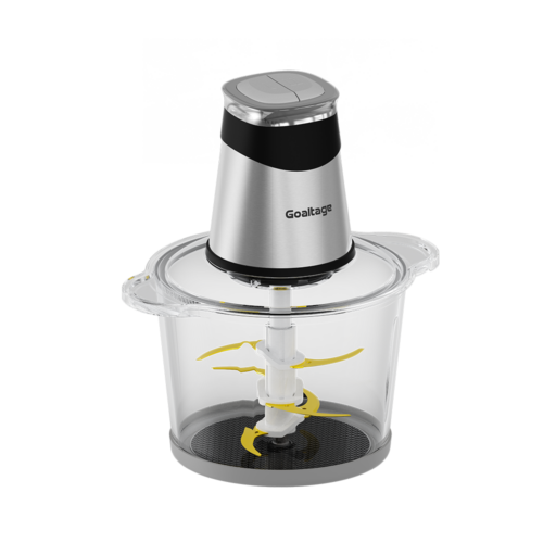 Goaltage CHP01 MultiChop Food Processor Goaltage CHP01 MultiChop Food Processor including Titanium Blades, Dual-Speed Adjustments with High Capacity and Multi Functionality GT-CHP01-400W