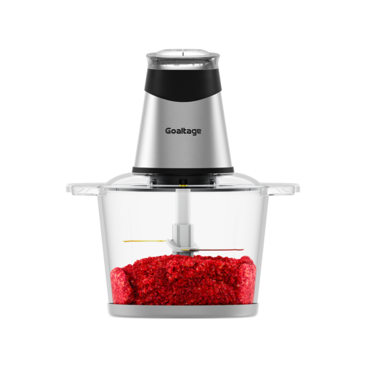 Goaltage CHP01 MultiChop Food Processor Goaltage CHP01 MultiChop Food Processor including Titanium Blades, Dual-Speed Adjustments with High Capacity and Multi Functionality GT-CHP01-400W
