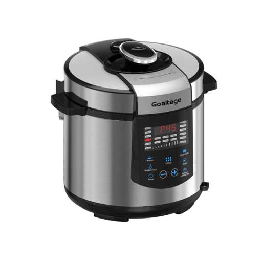 Goaltage CKR01 CulinaryPro 1000W Multi-Cooker Goaltage CKR01 CulinaryPro 1000W Multi-Cooker with 18 Built-In Presets, Adjustable Timer, Ideal Capacity and Advanced IMD Control Panel GT-CKR01