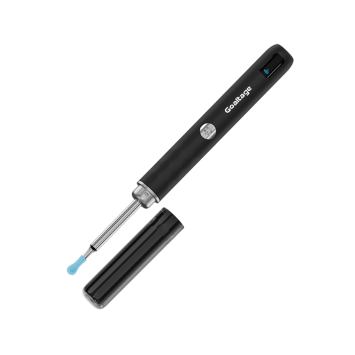 Goaltage ECL01 EarCam Smart Ear Cleaning Kit Goaltage ECL01 EarCam Smart Ear Cleaning Kit with HD Camera, LED Lights, Mobile App, Rechargeable and Waterproof Design GT-ECL01