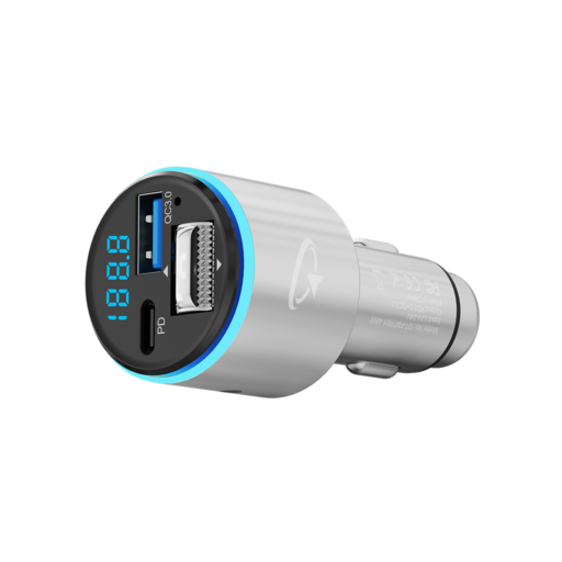 Goaltage FMTR01 PowerTune Bluetooth FM Transmitter Goaltage FMTR01 PowerTune Bluetooth FM Transmitter with Multi-Format Support, Safety Protection, Fast Charging, Hands-Free Calling and Wide Compatibility GT-FMTR01-48W