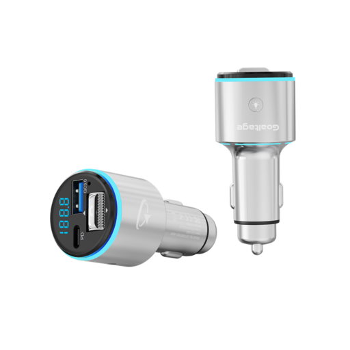 Goaltage FMTR01 PowerTune Bluetooth FM Transmitter Goaltage FMTR01 PowerTune Bluetooth FM Transmitter with Multi-Format Support, Safety Protection, Fast Charging, Hands-Free Calling and Wide Compatibility GT-FMTR01-48W