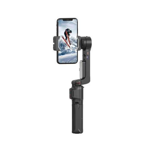 Goaltage GMB02 FlexShot Gimbal Stabilizer Goaltage GMB02 FlexShot Gimbal Stabilizer with Built-in Tripod, 2-Axis Stabilization, Remote Control, Wide Compatibility and Foldable Design GT-GMB02