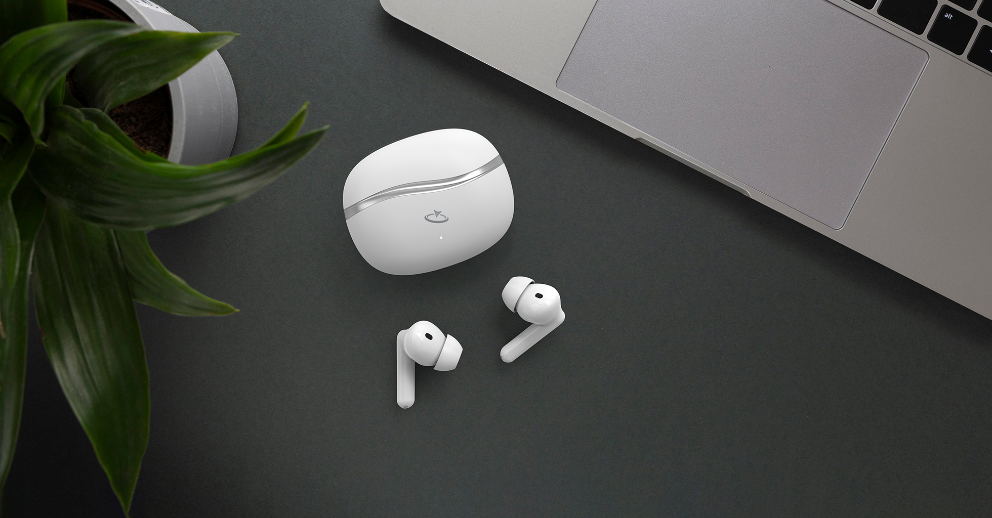 Goaltage HP04 EchoPro True Wireless HeadPhones with ANC Technology, Siri and Intuitive Controls