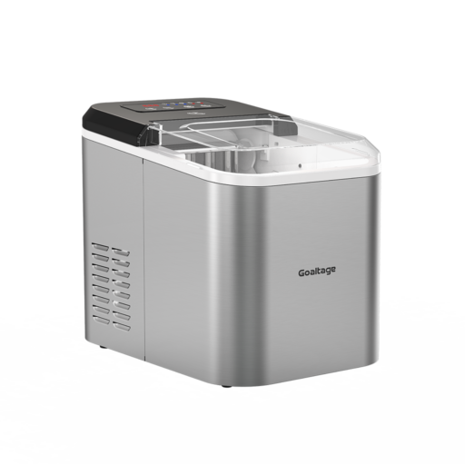 Goaltage ICM01 QuickFreeze Ice Maker Goaltage ICM01 QuickFreeze Ice Maker with 1.6 L Capacity, Smart Control Panel and Low Energy Consumption Functionality GT-ICM01-15KG