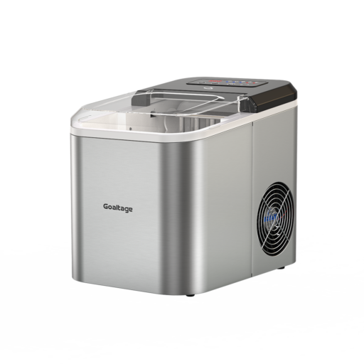 Goaltage ICM01 QuickFreeze Ice Maker Goaltage ICM01 QuickFreeze Ice Maker with 1.6 L Capacity, Smart Control Panel and Low Energy Consumption Functionality GT-ICM01-15KG