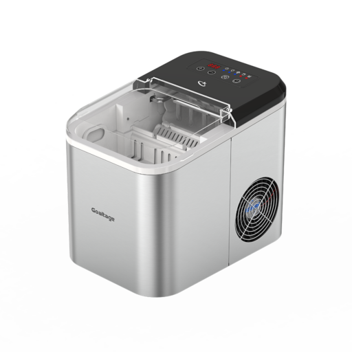 Goaltage ICM01 QuickFreeze Ice Maker Goaltage ICM01 QuickFreeze Ice Maker with 1.6 L Capacity, Smart Control Panel and Low Energy Consumption Functionality GT-ICM01-15KG
