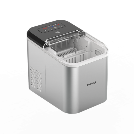 Goaltage ICM01 QuickFreeze Ice Maker Goaltage ICM01 QuickFreeze Ice Maker with 1.6 L Capacity, Smart Control Panel and Low Energy Consumption Functionality GT-ICM01-15KG