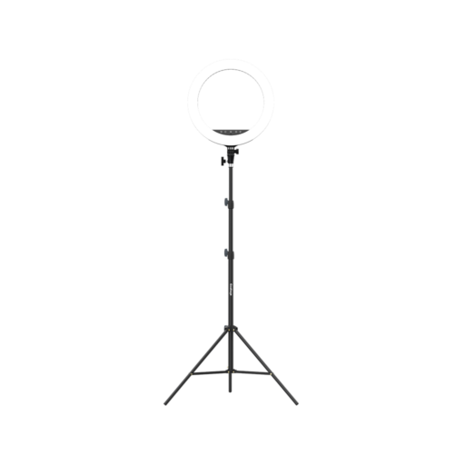 Goaltage LGT02 GlowMaster 18-Inch Ring Light Goaltage LGT02 GlowMaster 18-Inch Ring Light with Adjustable Lighting and Phone Holder, Remote Control and Touch Control Panel GT-LGT02-RL18