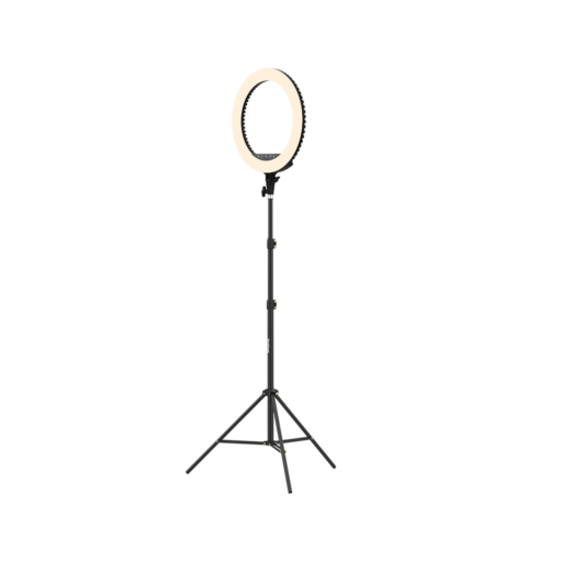 Goaltage LGT02 GlowMaster 18-Inch Ring Light Goaltage LGT02 GlowMaster 18-Inch Ring Light with Adjustable Lighting and Phone Holder, Remote Control and Touch Control Panel GT-LGT02-RL18