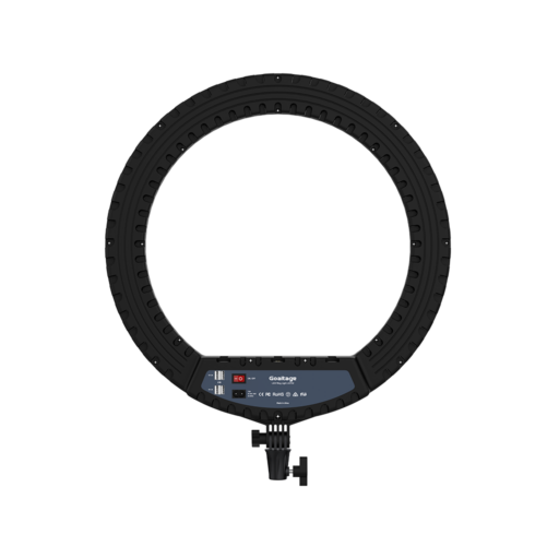 Goaltage LGT02 GlowMaster Pro 21-Inch Ring Light Goaltage LGT02 GlowMaster Pro 21-Inch Ring Light with Adjustable Lighting and Phone Holder, Remote Control and Touch Control Panel GT-LGT02-RL21