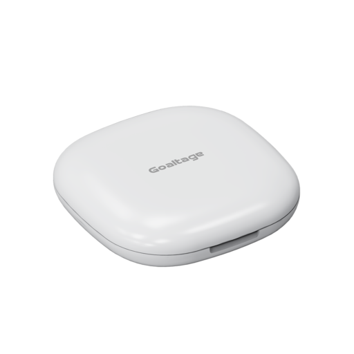 Goaltage MIR01 LumiGlow Travel Makeup Mirror Goaltage MIR01 LumiGlow Travel Makeup Mirror with LED, Rechargeable Battery, 5X Magnifying Function and Compact Design GT-MIR01-LED