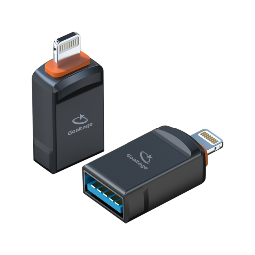 Goaltage OTG01 USB-A to Lightning OTG Adapter Goaltage OTG01 USB-A to Lightning OTG Adapter with High-Speed Data Transfer Functionality GT-OTG01-ATL