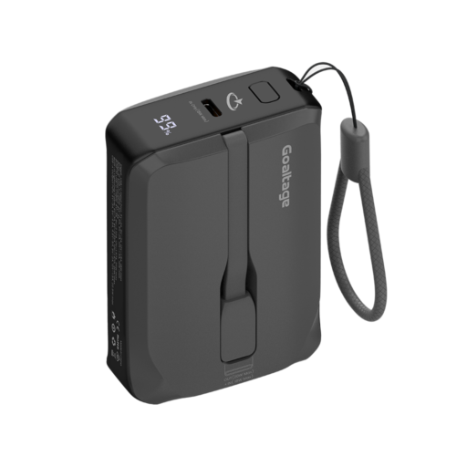 Goaltage PB01 ChargeMate 10K Power Bank 22W Goaltage PB01 ChargeMate 10K Power Bank 22W with Dual Built-in Cables and mini Display GT-PB01-22W