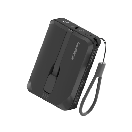Goaltage PB01 ChargeMate 10K Power Bank 22W Goaltage PB01 ChargeMate 10K Power Bank 22W with Dual Built-in Cables and mini Display GT-PB01-22W