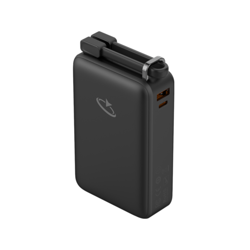 Goaltage PB02 UltraCharge 20K Power Bank 67W Goaltage PB02 UltraCharge 20K Power Bank 67W with Dual Built-in USB-C Cable and mini Display GT-PB02-67W