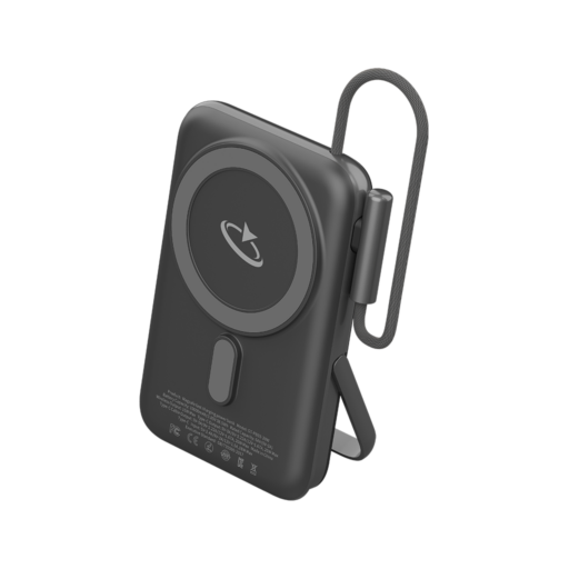 Goaltage PB03 MagCharge 10K Power Bank 20W Goaltage PB03 MagCharge 10K Power Bank 20W with Dual Built-in USB-C Cable, mini Display and Fast-Charge MagSafe Functionality GT-PB03-20W