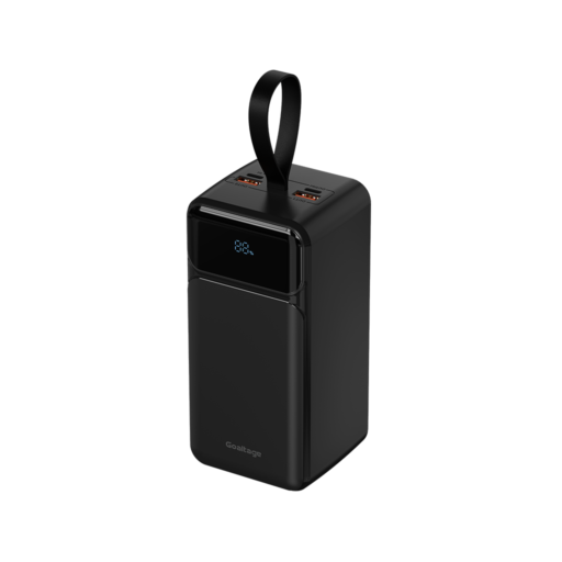 Goaltage PB05 ChargePro 50K Power Bank 65W Goaltage PB05 ChargePro 50K Power Bank 65W with On-Off Switch, Carrying Strap, Display, Multi-Port Fast Charging Functionality GT-PB05-65W