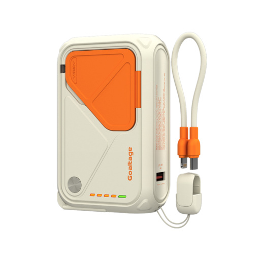 Goaltage PB06 MagPulse 20K Power Bank 22W Goaltage PB06 MagPulse 20K Power Bank 22W with Extra Cable, Power Indicator, Multi-Port, MagSafe Charging and Stand Functionality GT-PB06-22W