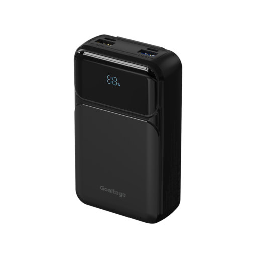 Goaltage PB09 ChargeHub 20K Power Bank 22W Goaltage PB09 ChargeHub 20K Power Bank 22W with Built-In Cable, Power Indicator, Universal Safe Charging and Multi-Port Functionality GT-PB09-22W