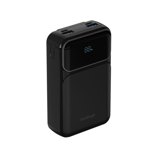 Goaltage PB09 ChargeHub 20K Power Bank 22W Goaltage PB09 ChargeHub 20K Power Bank 22W with Built-In Cable, Power Indicator, Universal Safe Charging and Multi-Port Functionality GT-PB09-22W