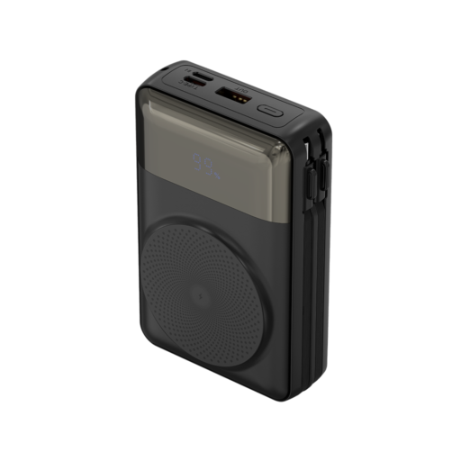 Goaltage PB11 FlexCharge 20K Power Bank 22W Goaltage PB11 FlexCharge 20K Power Bank 22W with Built-In Cable, Power Indicator, Quick Wireless Charging, Multi-Port and Stand Functionality GT-PB11-22W