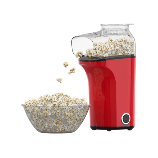 Goaltage PCM01 HealthyPop Popcorn Maker Goaltage PCM01 HealthyPop Popcorn Maker with Hot Air Technology, High Capacity, Measuring Cup, Oil-Free and Compact Design GT-PCM01