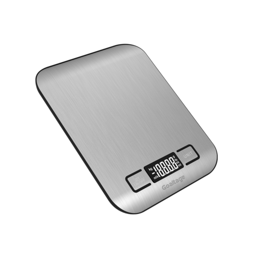 Goaltage SCL01 TrueBalance Digital Kitchen Scale Goaltage SCL01 TrueBalance Digital Kitchen Scale with 5 Measuring Units, High-Precision, Tare and Auto-oﬀ Functions, Overload Alert and Compact Design GT-SCL01-KC