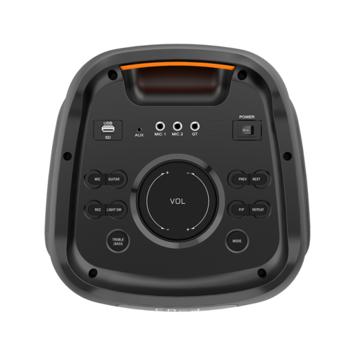 Goaltage SP03 PowerBeat Party Speaker Goaltage SP03 PowerBeat Party Speaker including Remote Control and Wireless Microphone with High-Power Wireless Bluetooth Connection GT-SP03