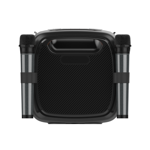 Goaltage SP06 SoundCube Portable Speaker Goaltage SP06 SoundCube Portable Speaker including Two Wireless Microphones with Splash Resistant Functionality